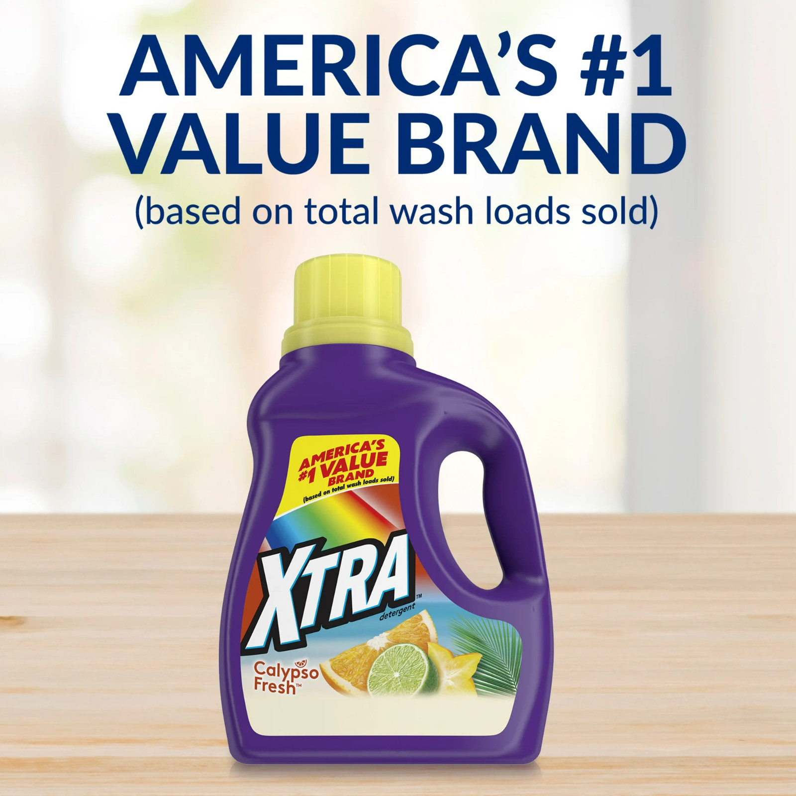 Xtra Liquid Laundry Detergent Calypso Fresh Scent 312 fl oz 260 Loads
