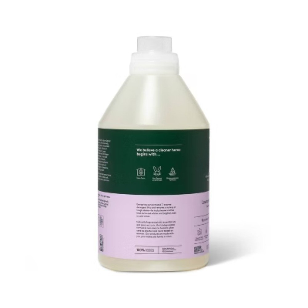Everspring Laundry Detergent 100oz, 64 Loads, Lavender