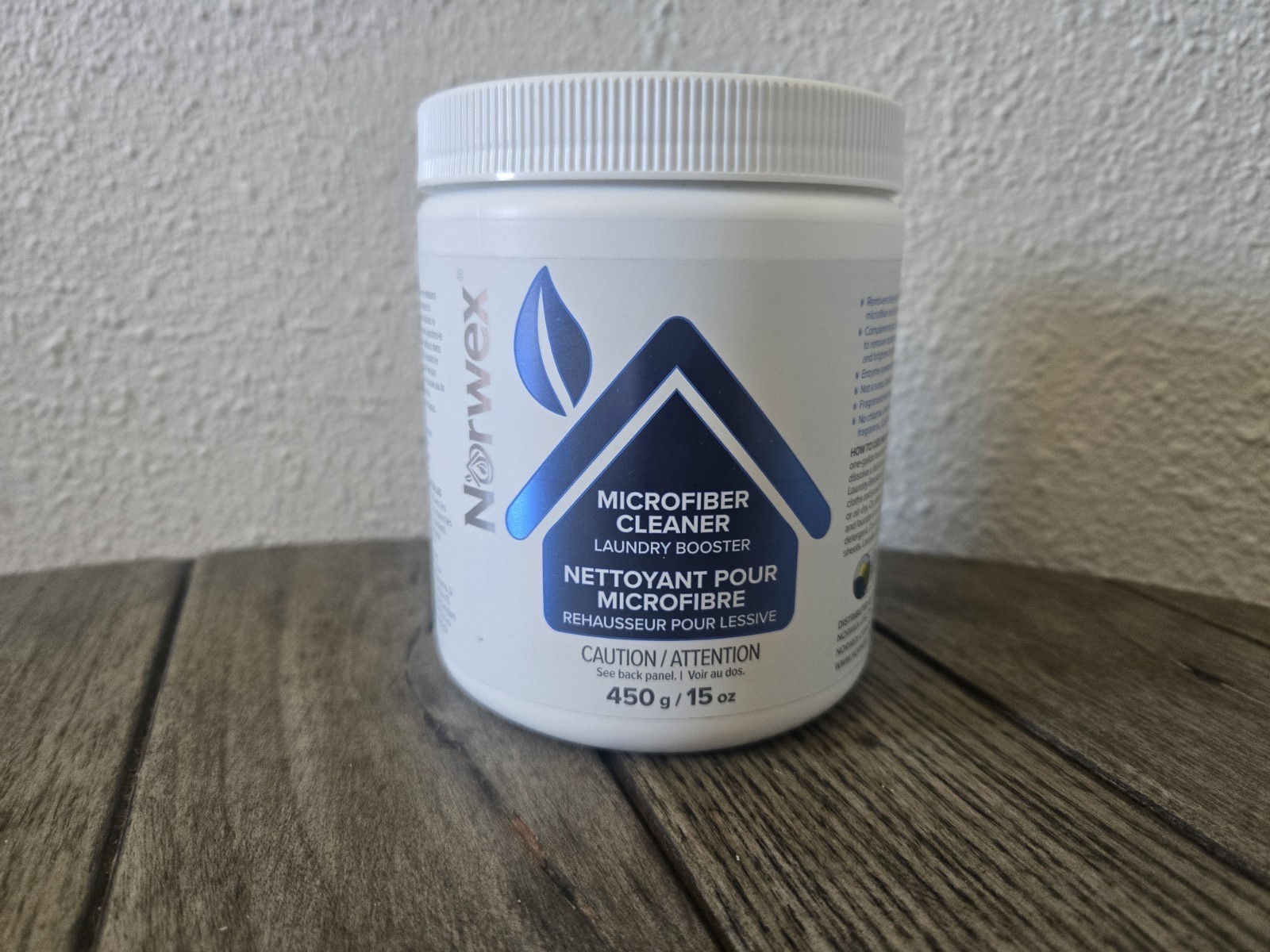 NEW Norwex Microfiber Cleaner Laundry Booster 15oz Powder Stain Odor Remover
