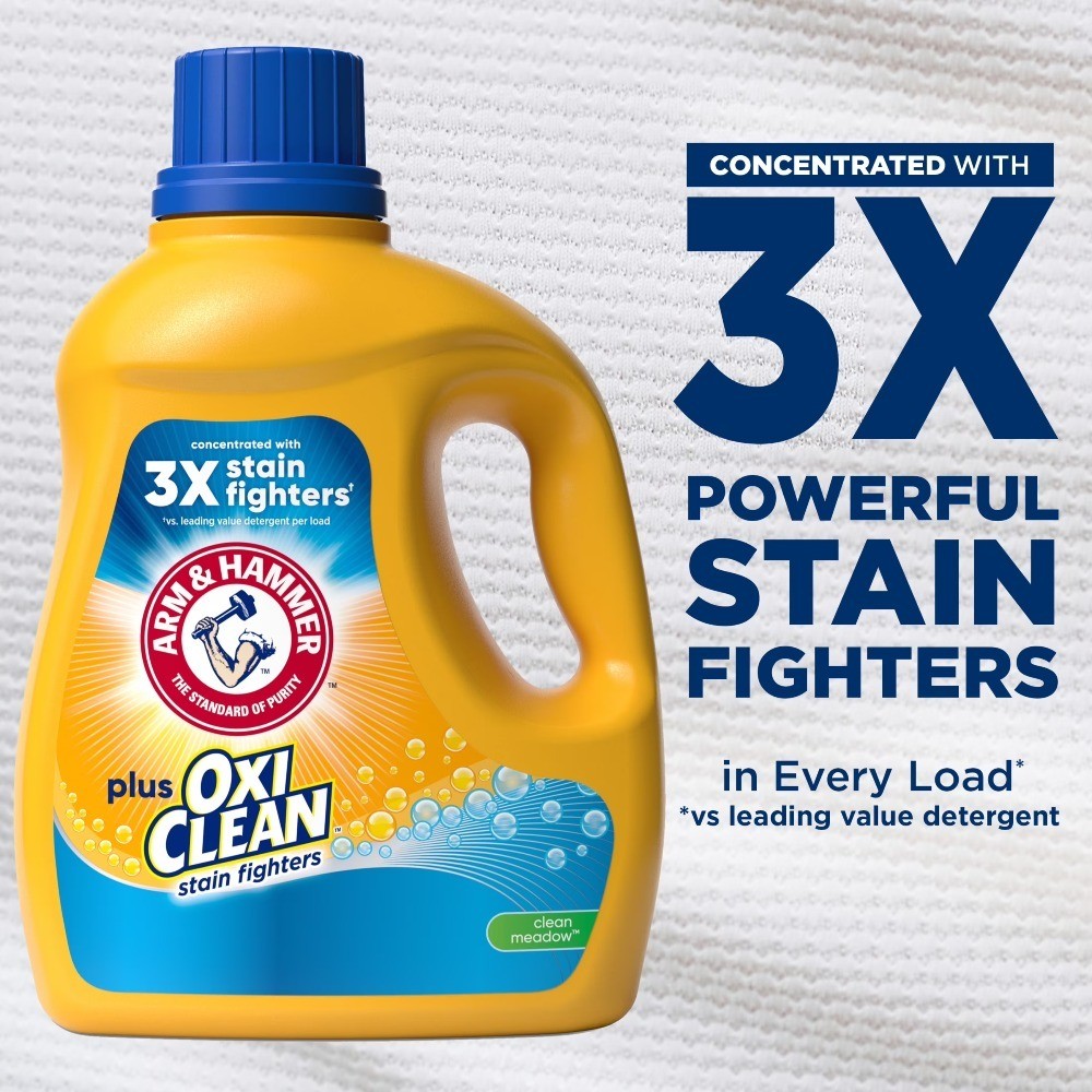 Liquid Laundry Detergent for 77 Loads Clean Meadow Scent 100.5 Fl Oz