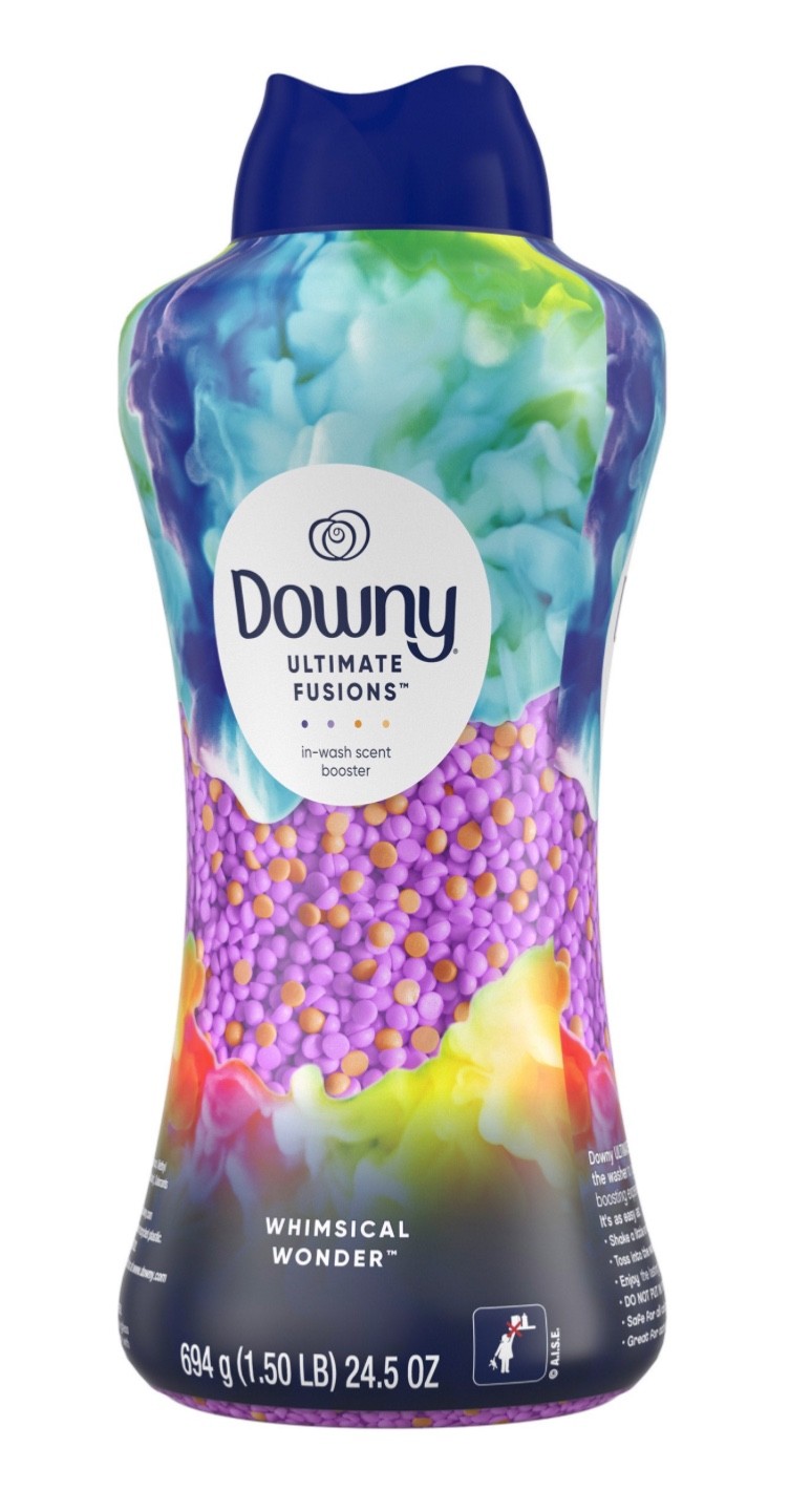 2X Downy Ultimate Fusions In-Wash Scent Booster Beads Whimsical Wonder, 24.5 oz.