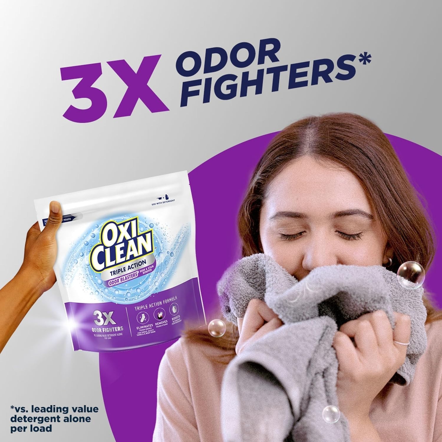 Odor and Stain Remover Powder 4 lbs Odor Blasters Laundry Additive