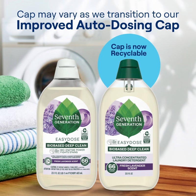 Seventh Generation EasyDose Ultra 66-Loads Laundry Detergent Lavender-23.1 fl oz