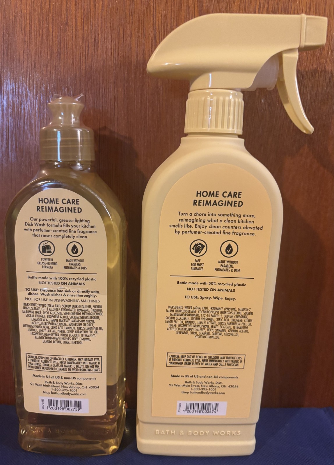 Bath & Body Works Dish Wash Soap (16 fl oz) & Counter Spray (20 fl oz) U CHOOSE