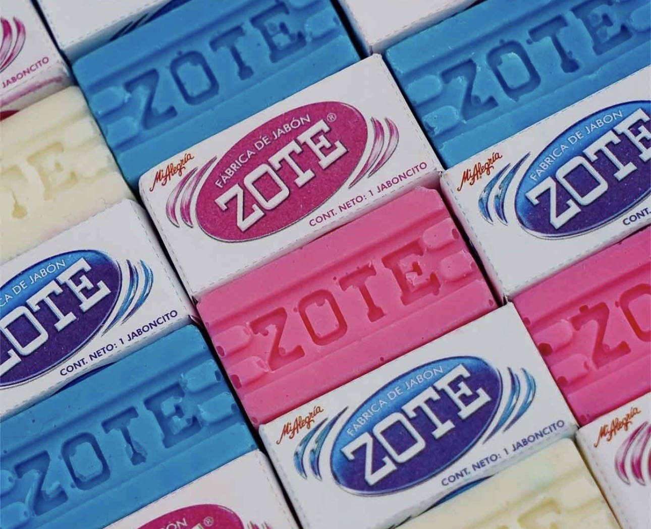 4 Bar Zote Pink & White Soap, Hand Wash Soap for Stains 400g Large Zote Jabon
