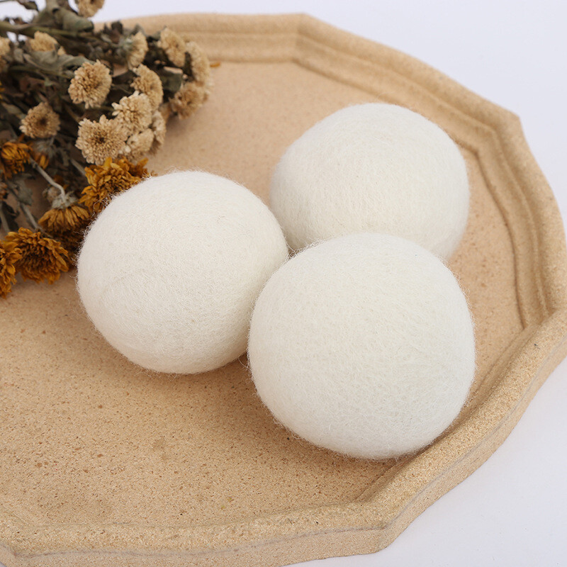 7-21pc Wool Dryer Balls Organic New Zealand Wool Natural Laundry Fabric Softener