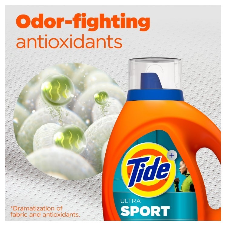 [SALE] Tide Ultra Sport Liquid Laundry Detergent,117 fl oz, 83 Loads