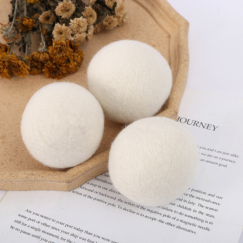 7-21pc Wool Dryer Balls Organic New Zealand Wool Natural Laundry Fabric Softener