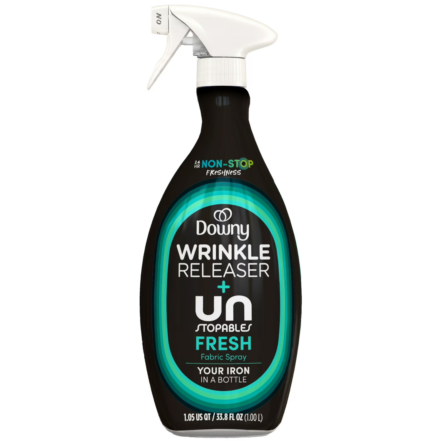 (4 Pack) Downy Unstopables Fresh Wrinkle Releaser Fabric Spray 33.8 fl oz