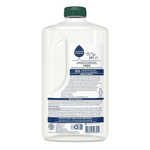Seventh Generation Free & Clear Dish Liquid Soap Pack Of 3 Plant Based 50 Fl Oz