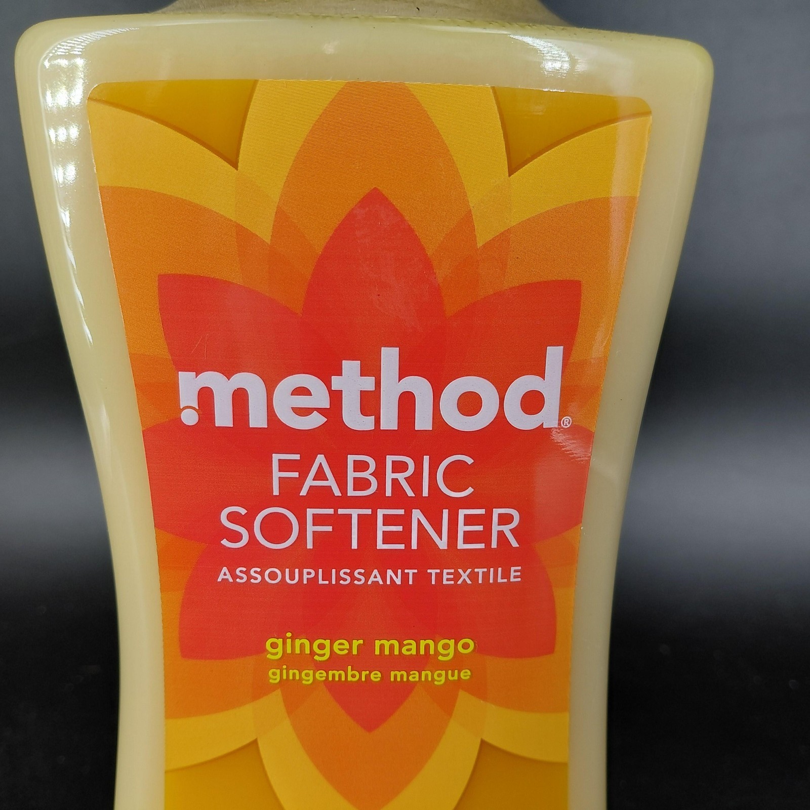 Method Fabric Softener Ginger Mango 45 Loads 53.5oz Plant Based Orange Laundry