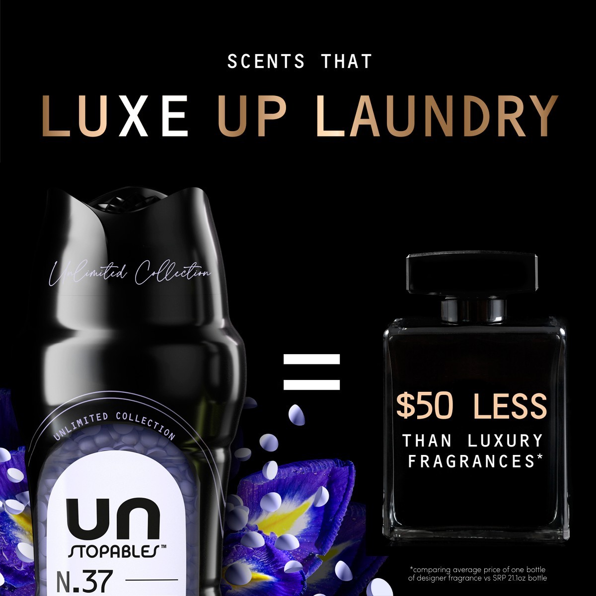 Downy Unstopables Unlimited Scent Booster Beads Laundry Additives- 21.1oz