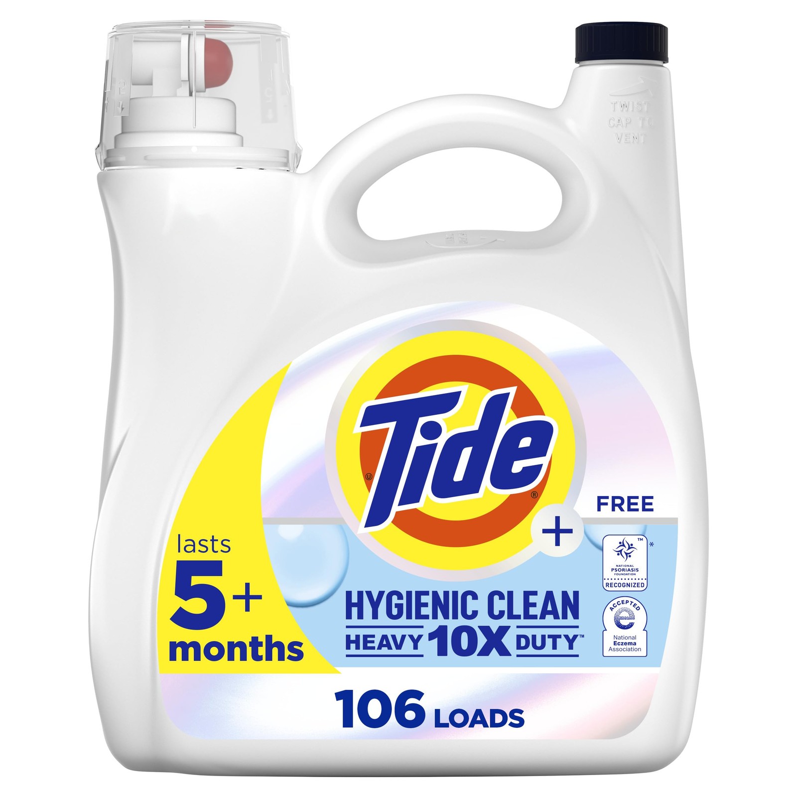 Tide Hygienic Clean Heavy Duty Liquid Laundry Detergent 149 Fl Oz Original Scent