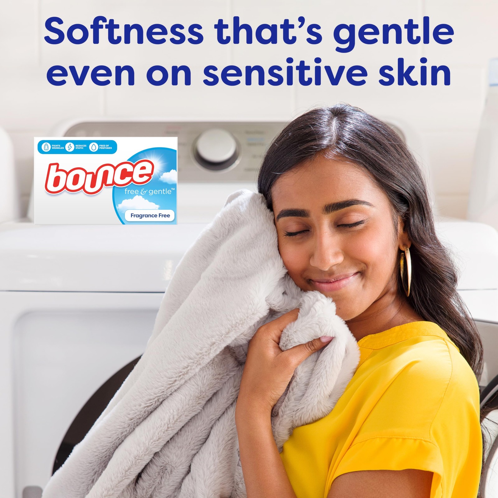 Free And Gentle Dryer Sheets For Sensitive Skin, Hypoallergenic, Free Of Dyes…