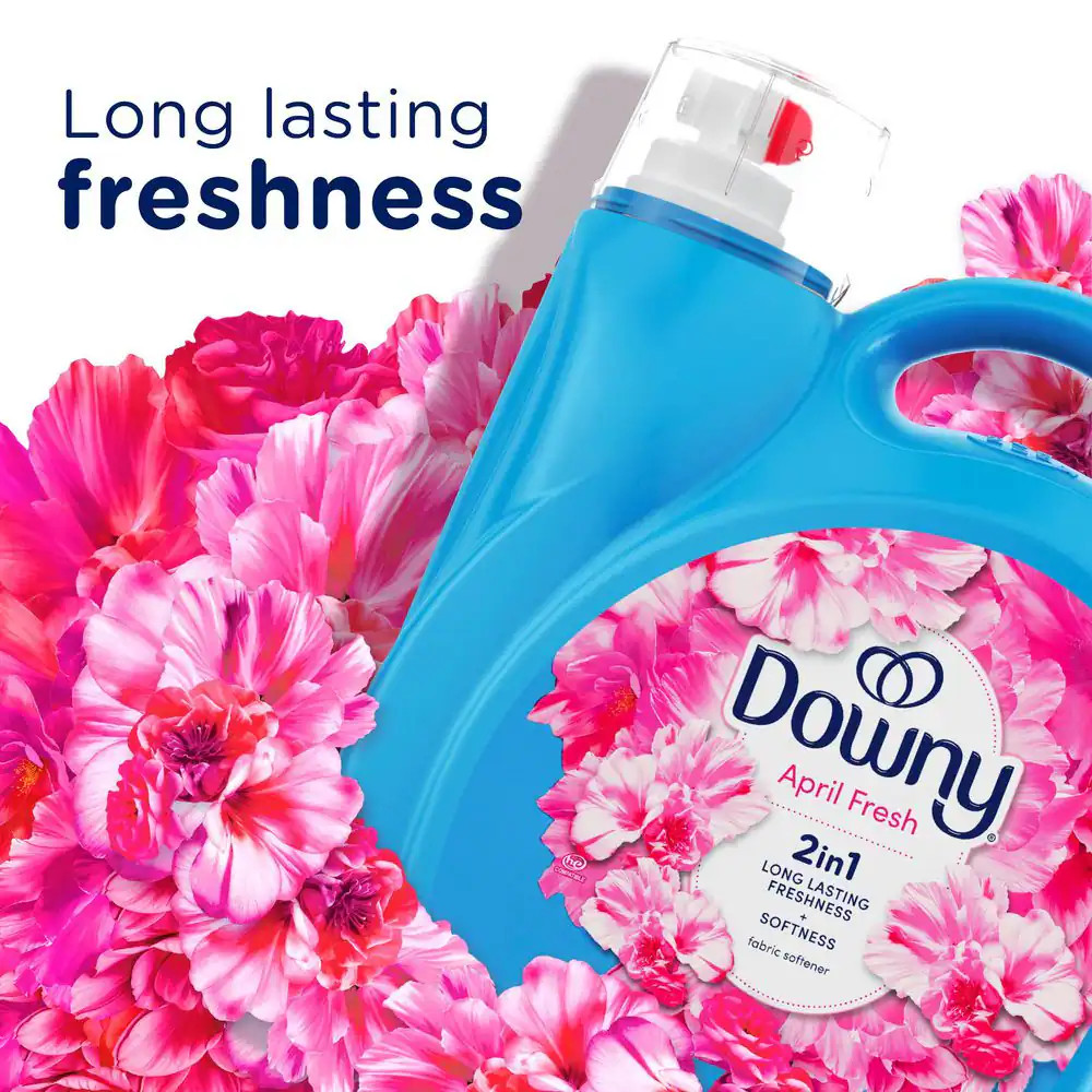 Ultra April Fresh Scent Liquid Fabric Softener, 190-Loads, 140 Fl. Oz.