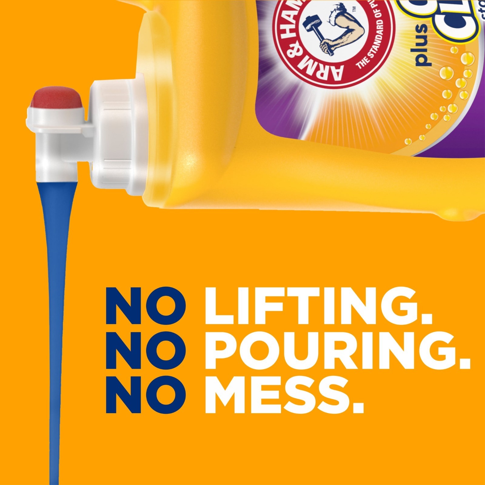 Arm & Hammer OxiClean Odor Blasters Detergent, Fresh Burst, 158.6 fl oz, 3 Pack