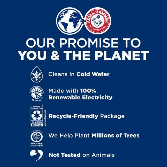 ARM & HAMMER Plus OxiClean Odor Blasters Fresh Burst, 128 Loads Liquid Laundry