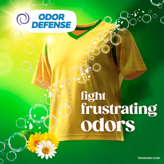 Gain Laundry Detergent Liquid, Now with Odor Defense, Original Scent, 39 fl oz,