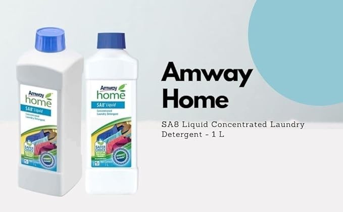Amway Home SA8 Liquid Concentrated Laundry Detergent – 1 L (Fast shipping)