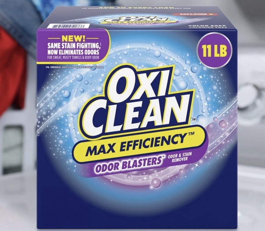 OxiClean Max Efficiency Odor Blasters Laundry Stain Remover Powder, 11 Pounds