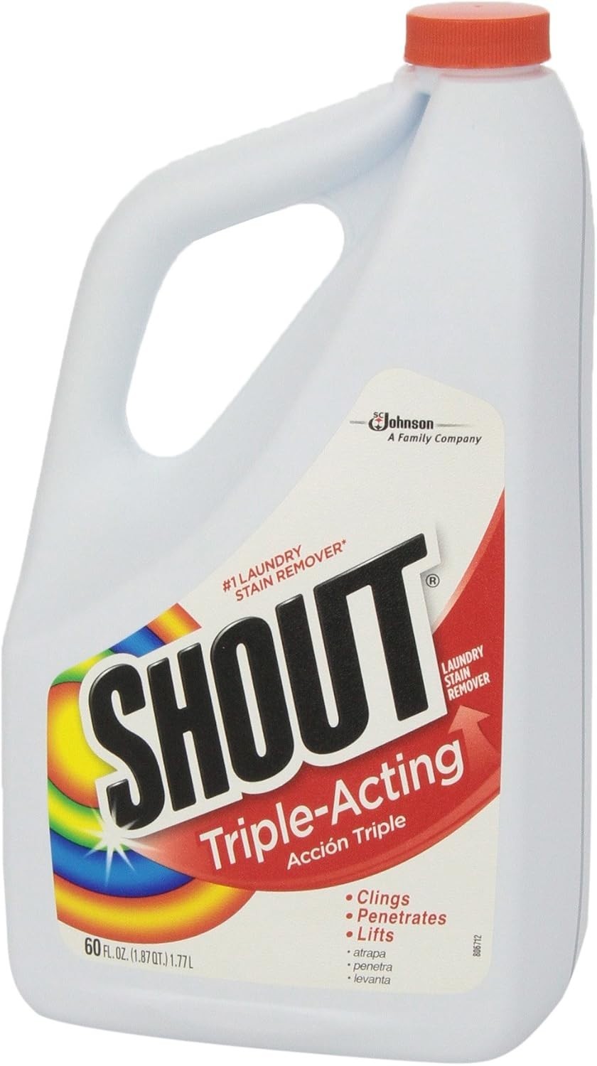 Prewash 60oz Active Enzyme Stain Remover Spray – Safe for All Machine-Washables