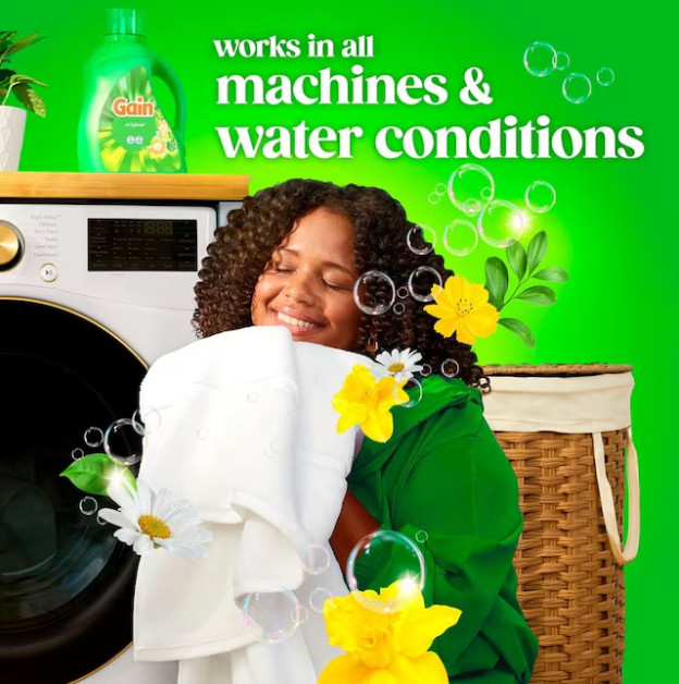 Gain Original Original HE Laundry Detergent 100 Loads 132 -fl oz