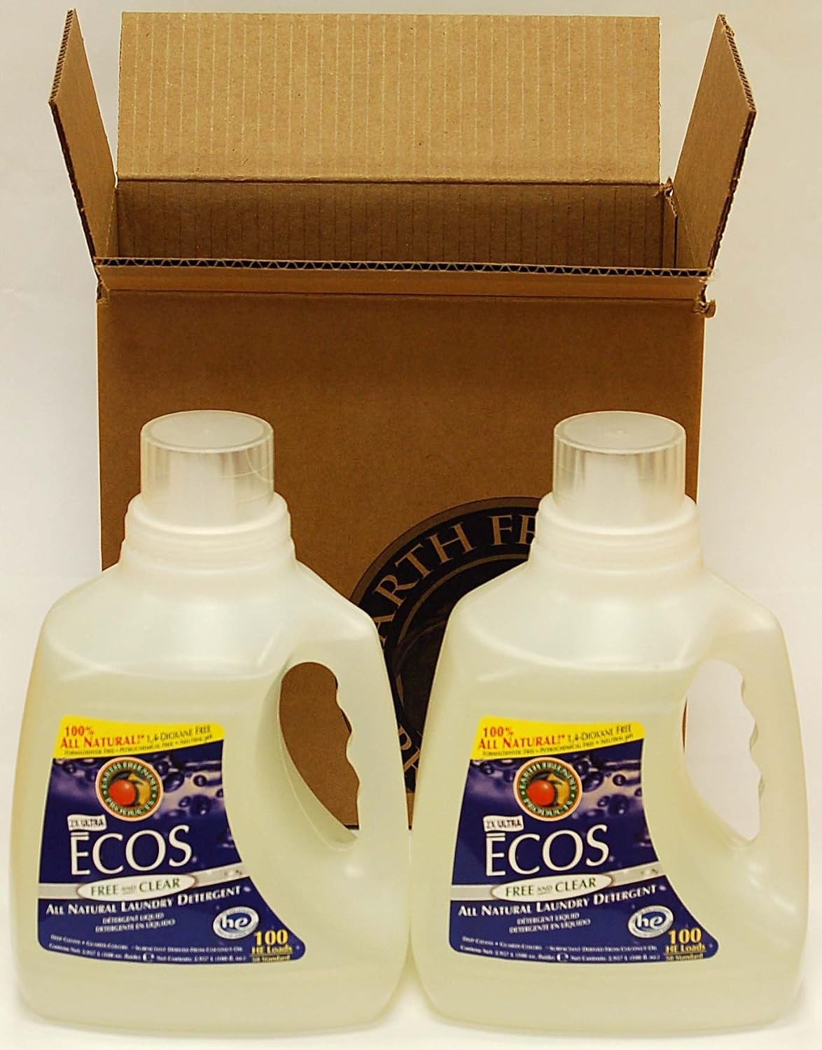 Plant-Based ECOS Laundry Detergent, Fragrance-Free, 200oz