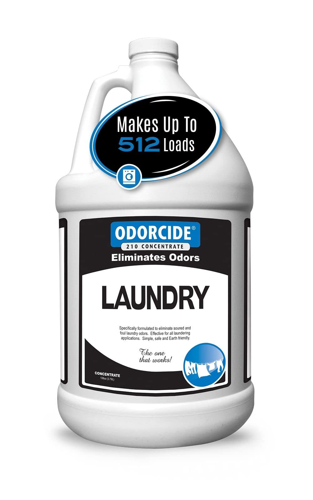 – 1 Gallon Concentrated Laundry Odor Eliminator for Strong Odor, All Laundry …
