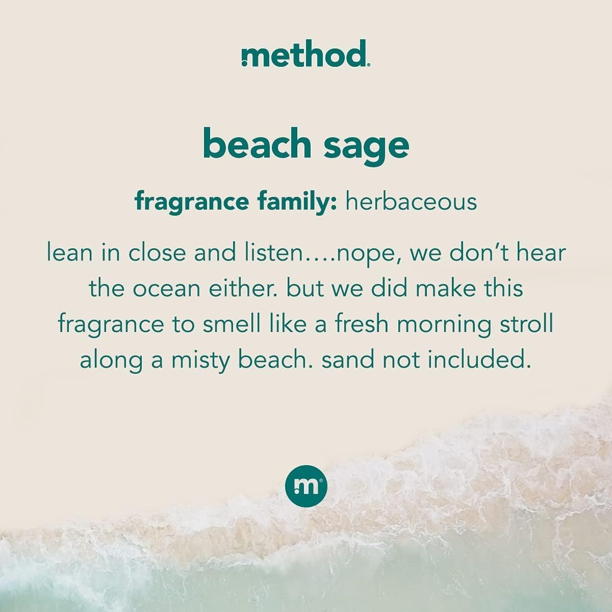 Method Liquid Laundry Detergent; Beach Sage Scent, Stain Remover; ; 66 Loads …