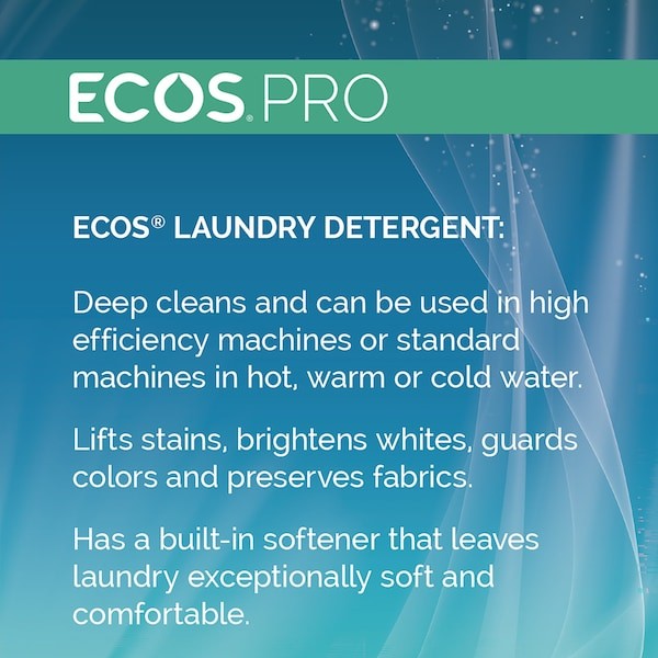 Ecos Pl9750/04 High Efficiency Laundry Detergent, Liquid, Magnolia And Lily,