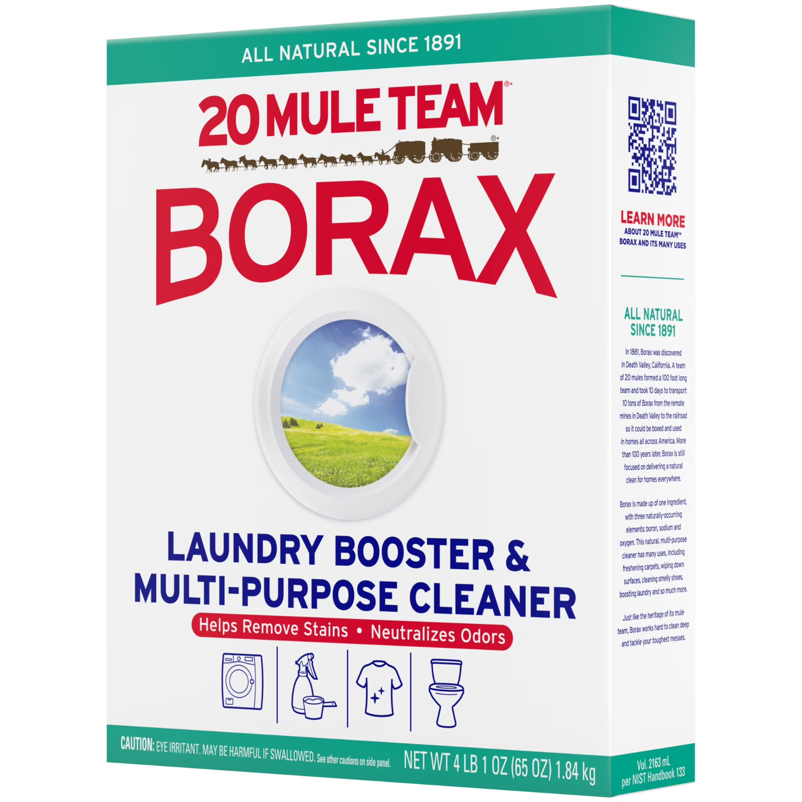 20 Mule Team Detergent Booster – 65oz.
