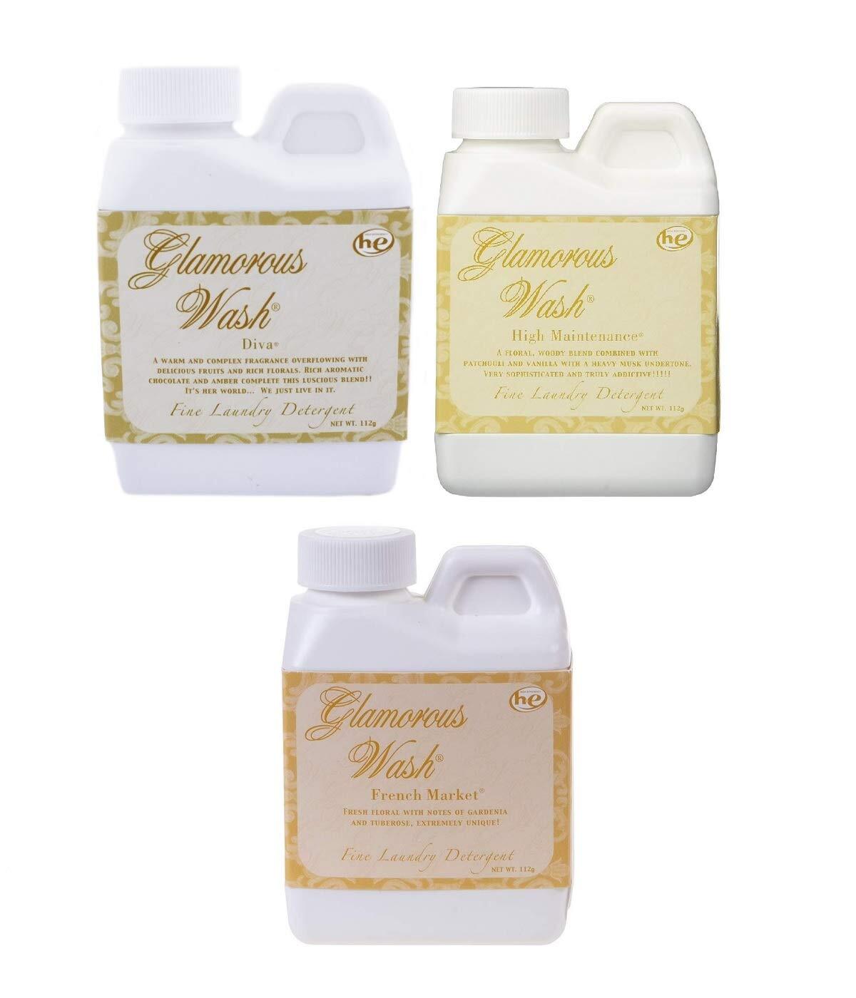 Tyler Glamorous Wash Laundry Detergent Gift Set Pack of 3 4oz Fresh Scents