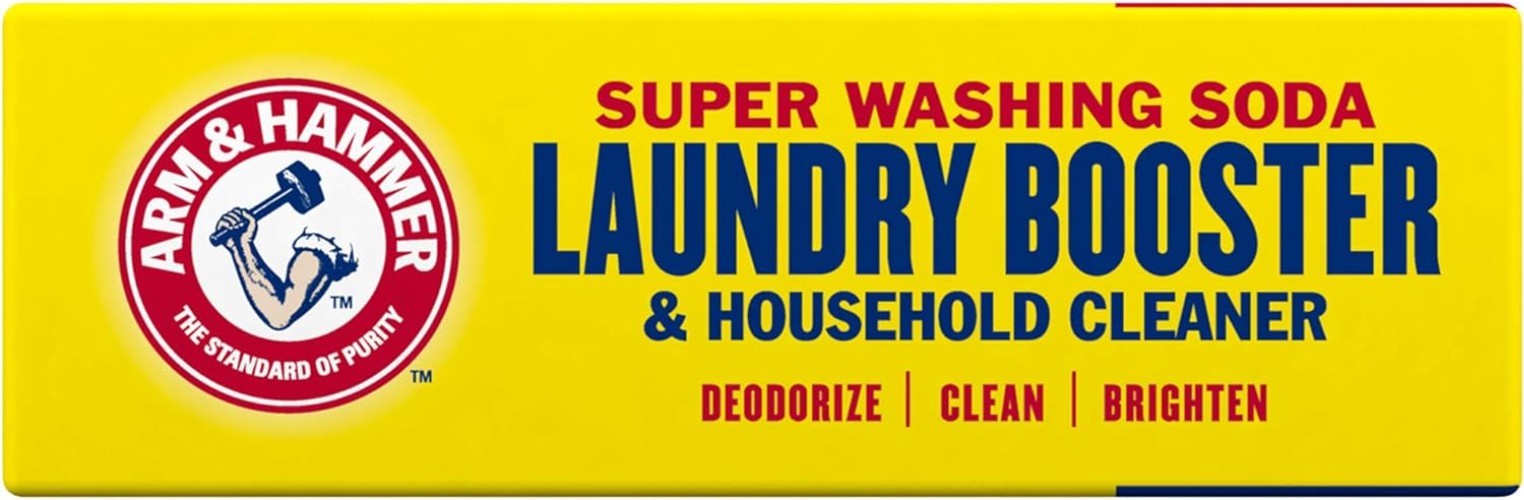 55 oz Fragrance-Free Washing Soda – Superior Odor Neutralizer & Stain Remover