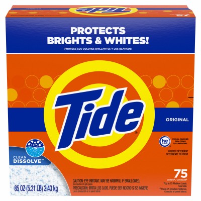 3 Pack – Laundry Detergent Powder, Original Scent, 75 Loads, 85 oz. – 16668