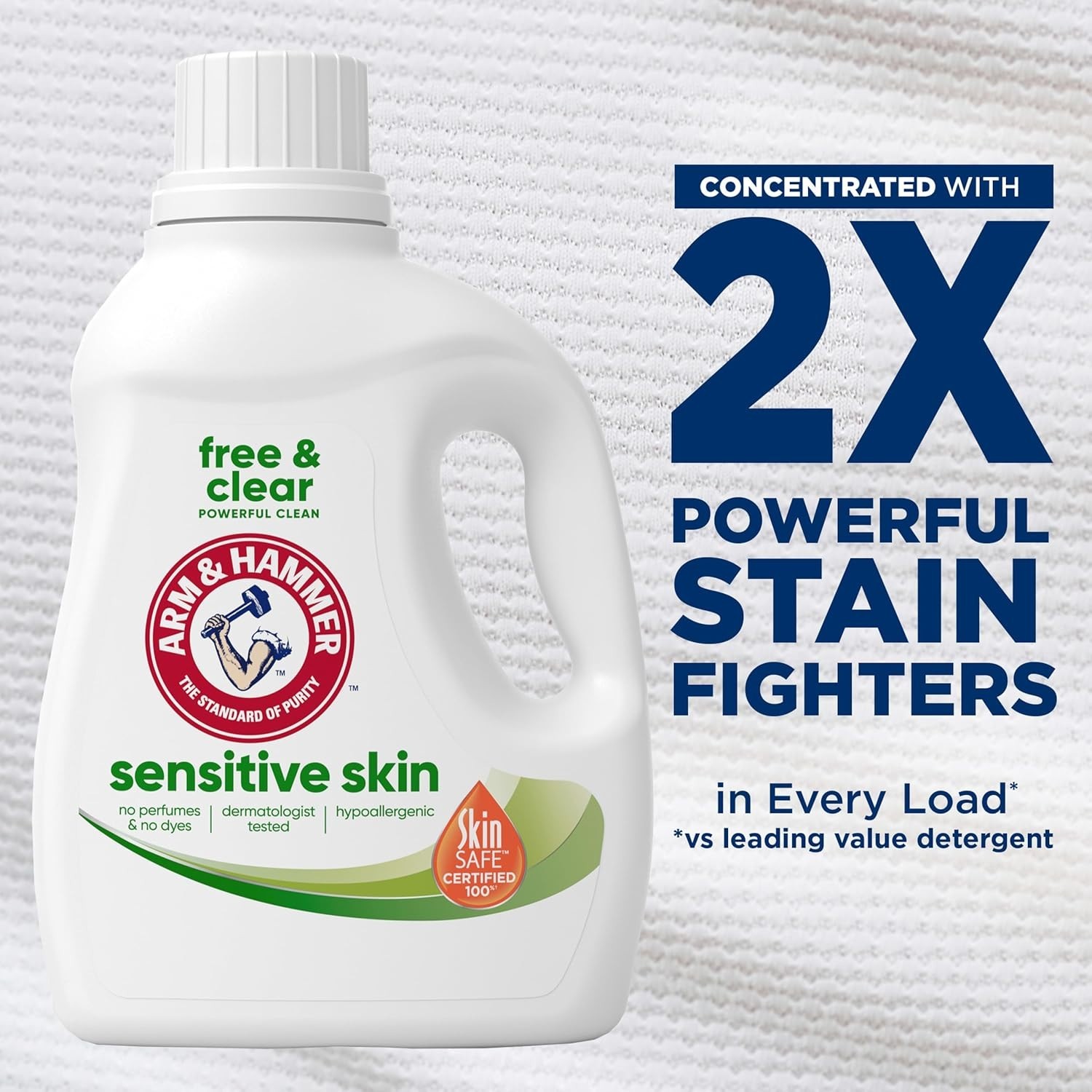 Sensitive Skin Free & Clear Liquid Laundry Detergent, 105 fl oz, 105 Loads