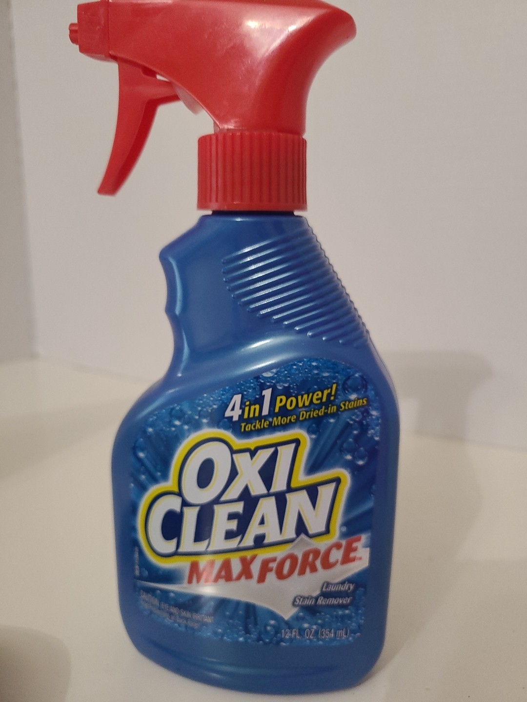 RARE Oxi Clean MaxForce 4-in-1 Laundry Stain Remover 12oz Dried on Stains NEW