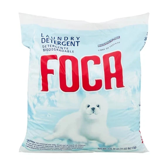 Foca Phosphate Free Laundry Detergent, 176.36 oz. USA Free Fast Shipping.
