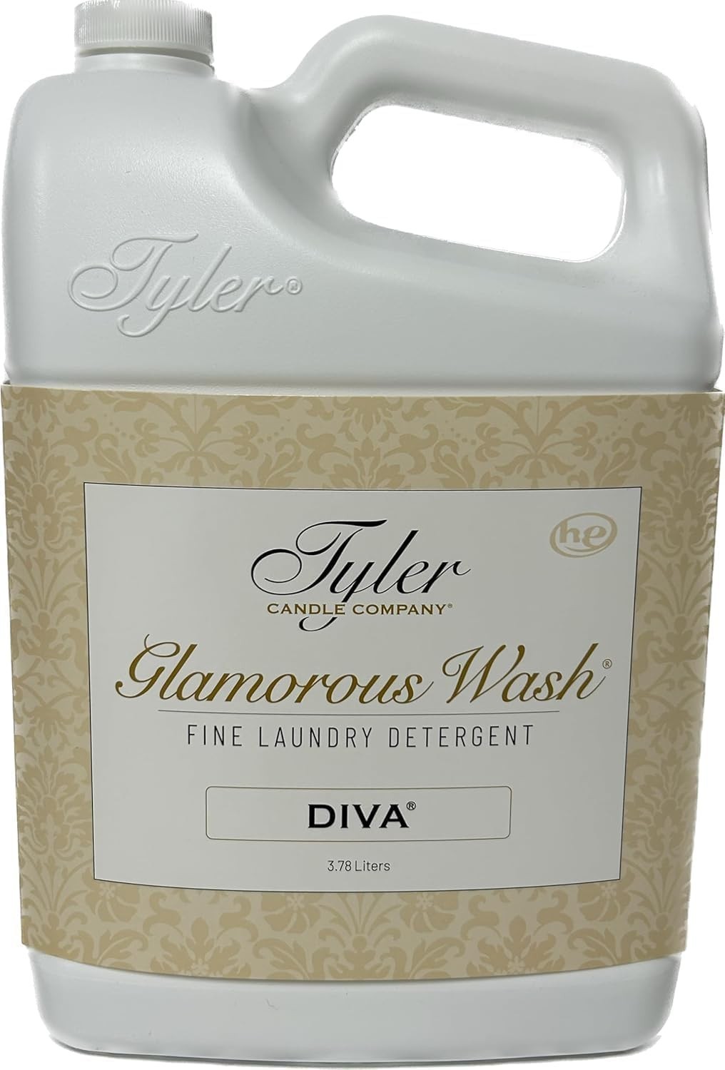 48 Fl Oz Tyler Diva Glam Wash Detergent – Odor-Fighting Floral Clean for Linens