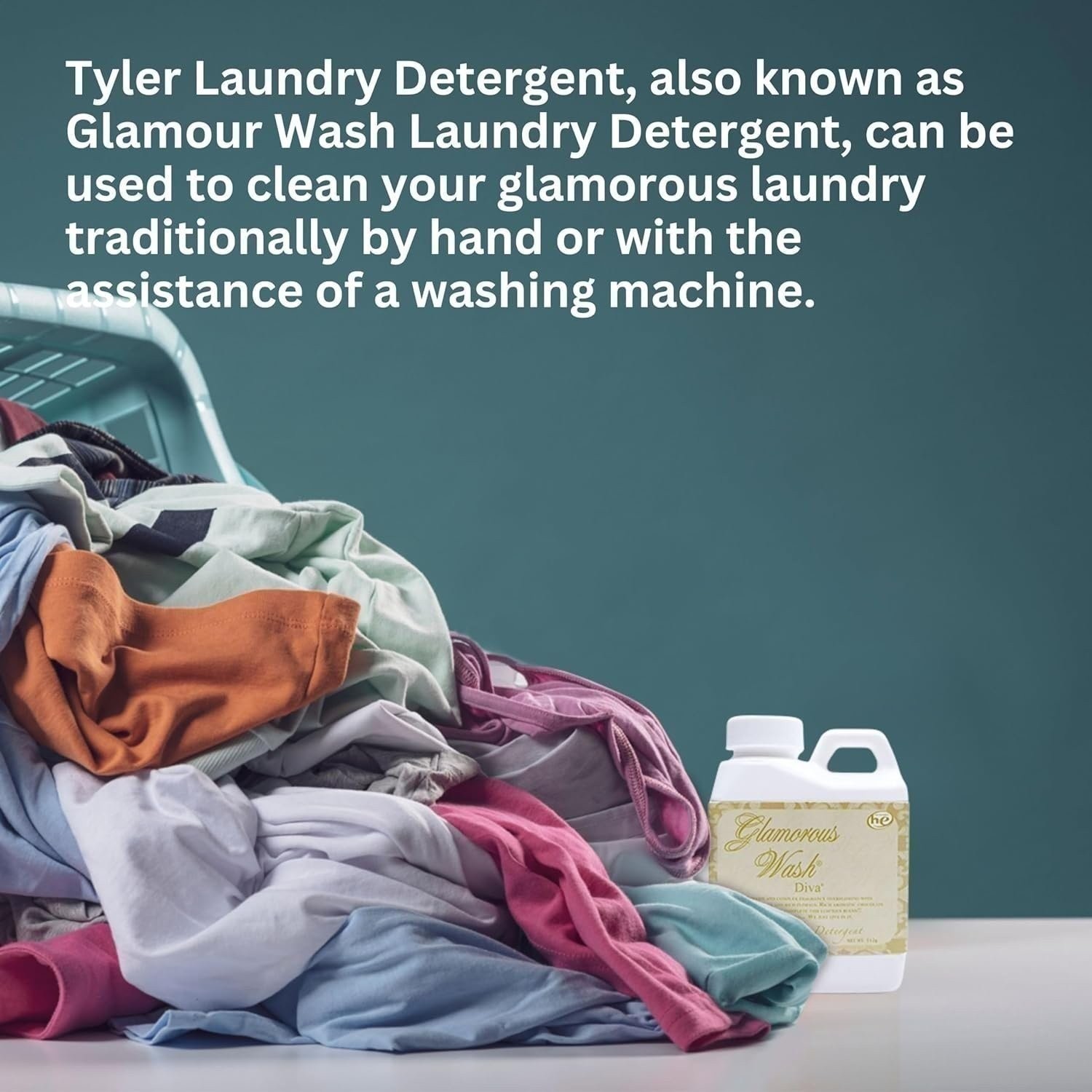 Tyler Candle Company Glamorous Wash Laundry Liquid Detergent – Pack of 1