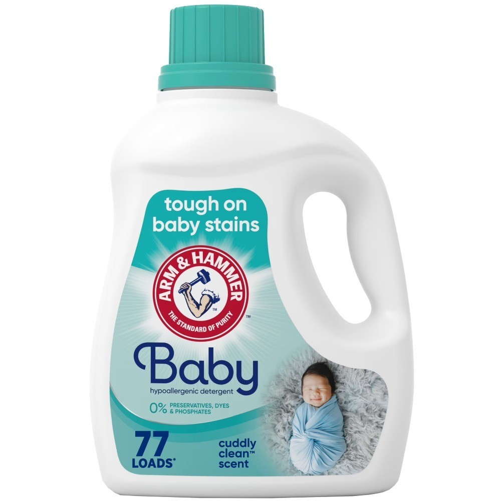 Baby Hypoallergenic Liquid Laundry Detergent, 77 loads 100.5 fl oz