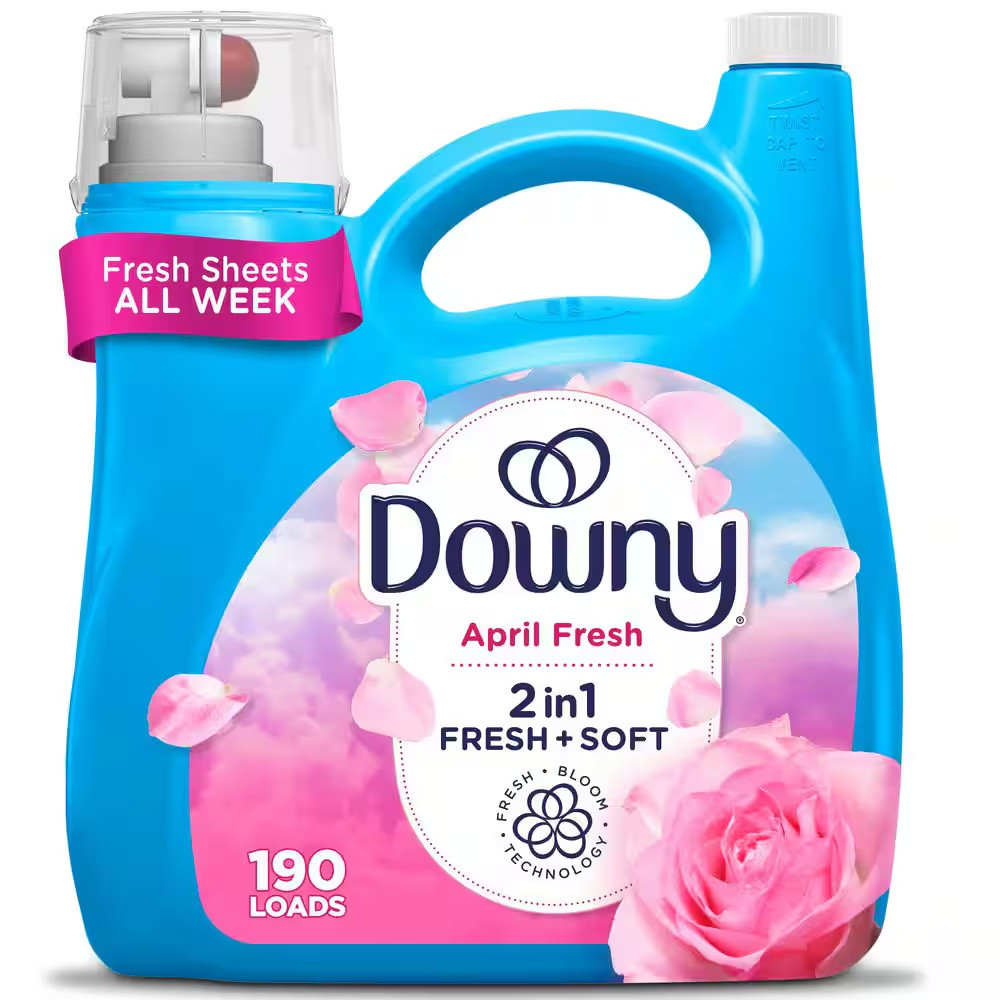Ultra April Fresh Scent Liquid Fabric Softener, 190-Loads, 140 Fl. Oz.