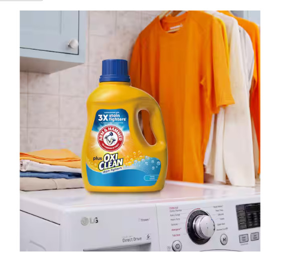 Fresh Scent Plus OxiClean Liquid Laundry Detergent, 77-Loads, 100.5 fl.oz.