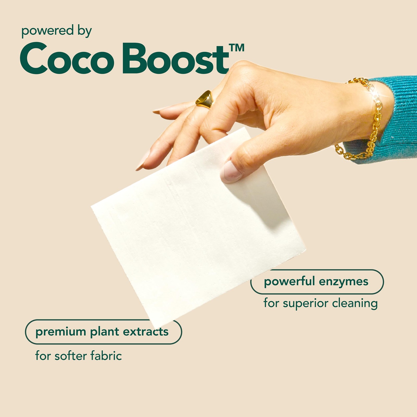 Eco-Friendly Laundry Detergent Sheets – Stain-Fighting, Fragrance-Free, 60 Loads