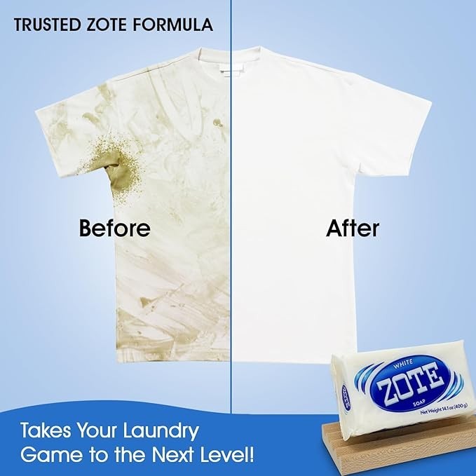 Bundle Roma Polvo 17 Oz Powder laundry detergent Zote Laundry Soap 200-400g Pink