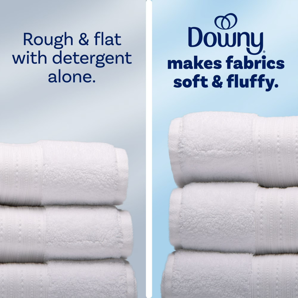 Downy Liquid Fabric Softener, Cool Cotton Scent, 77 fl oz, 105 Loads, 3Pack Bulk