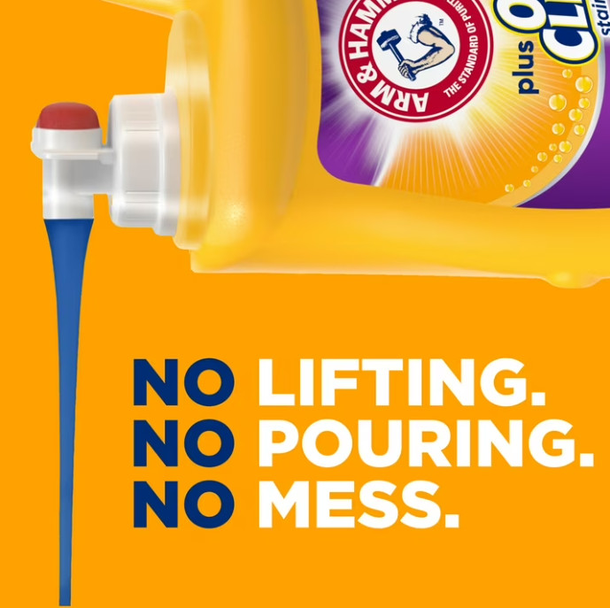ARM & HAMMER Plus OxiClean Odor Blasters Laundry Detergent 128 Loads