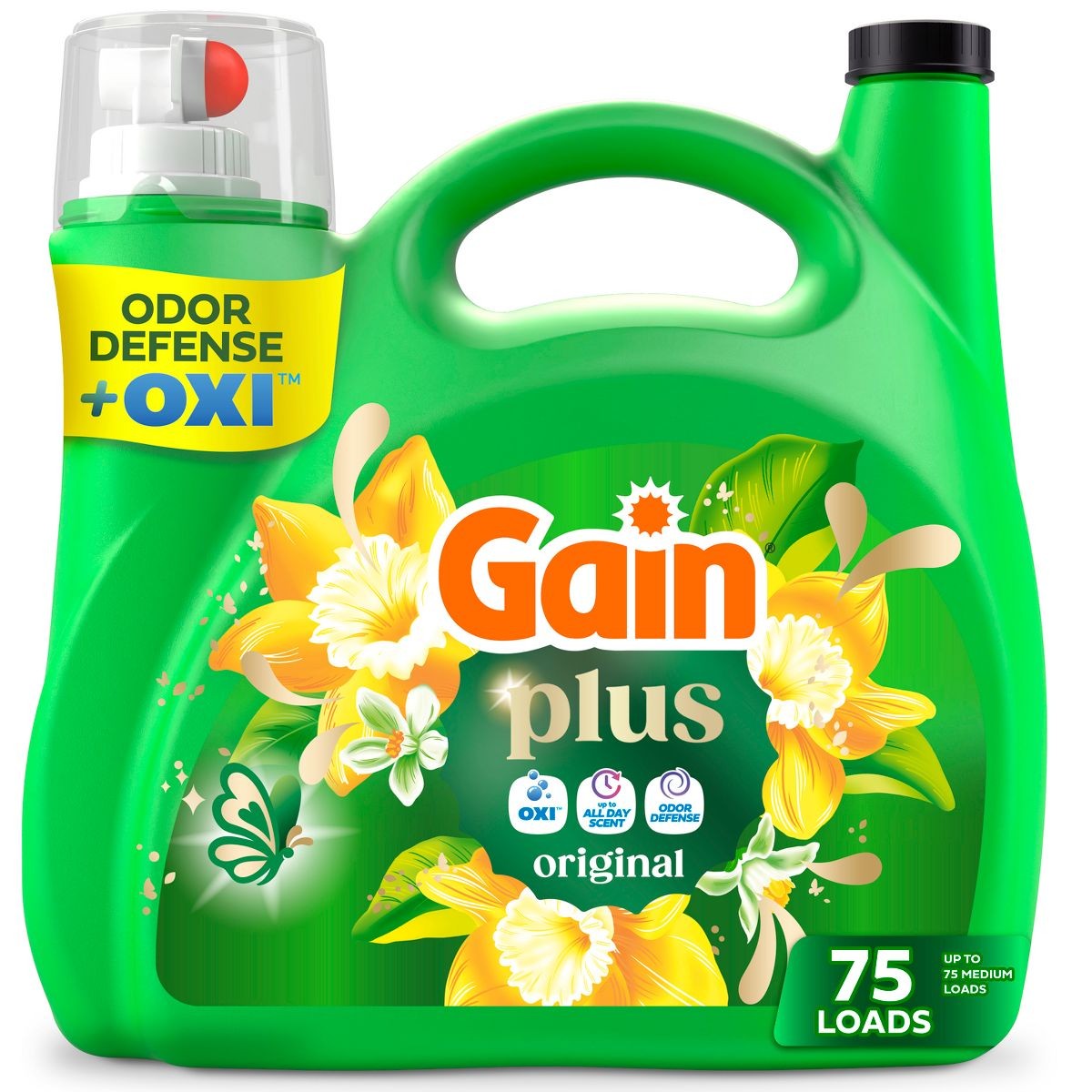 Original Plus Liquid Laundry Detergents 75 Loads – 99oz