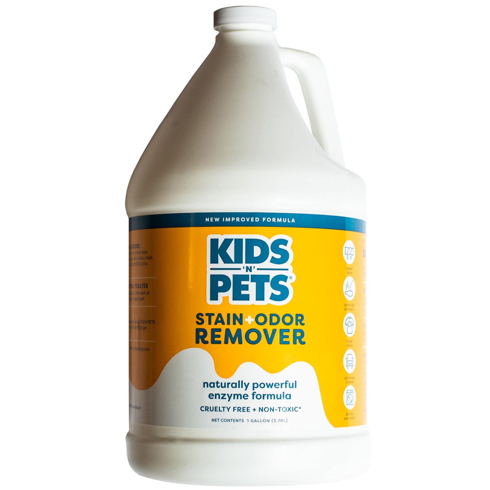 KIDS ‘N’ PETS – Instant All-Purpose Stain & Odor Remover – 128 fl oz (Packaging