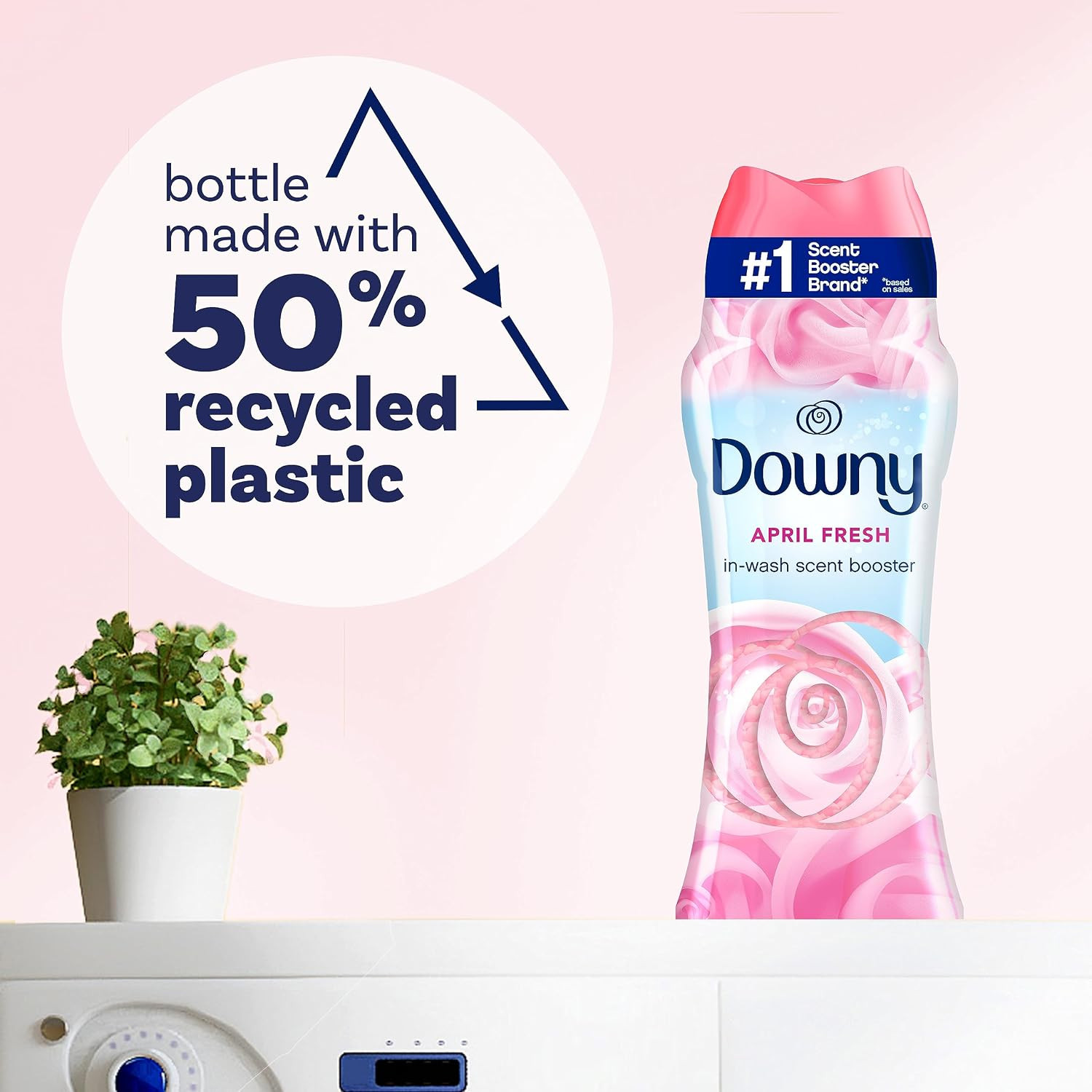 Downy April Fresh In-Wash Laundry Scent Booster Beads, 30.1 Oz, Laundry Scent Be