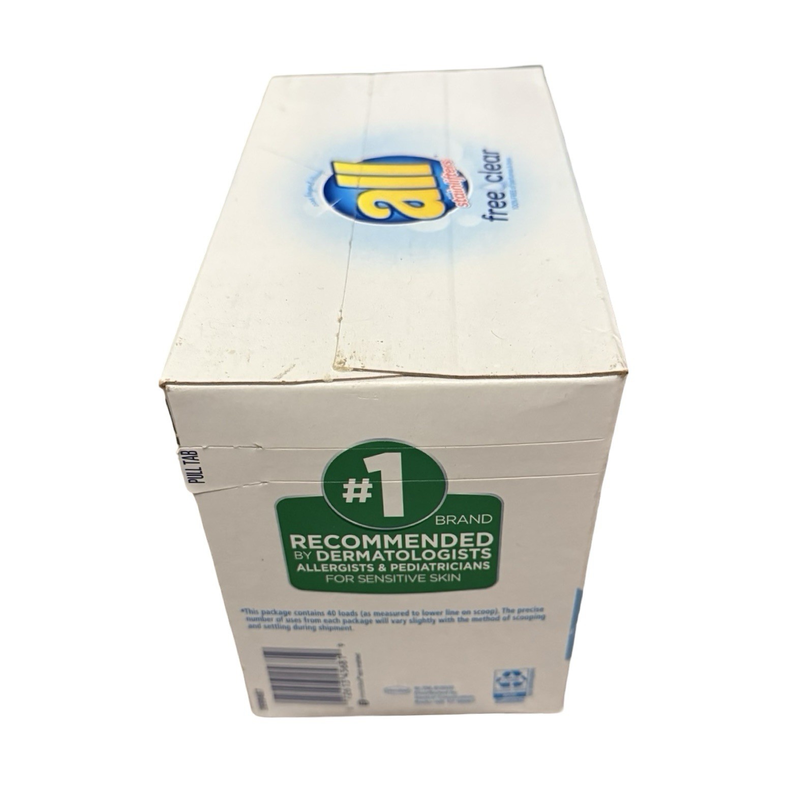 1x All Free & Clear Powder Laundry Detergent. 40 Loads each. 52 oz each